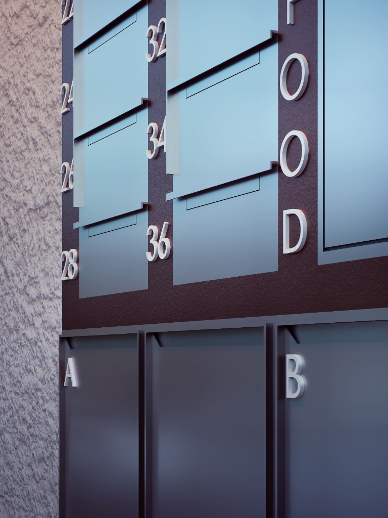 Chancery Lodge gate and signage at sunset